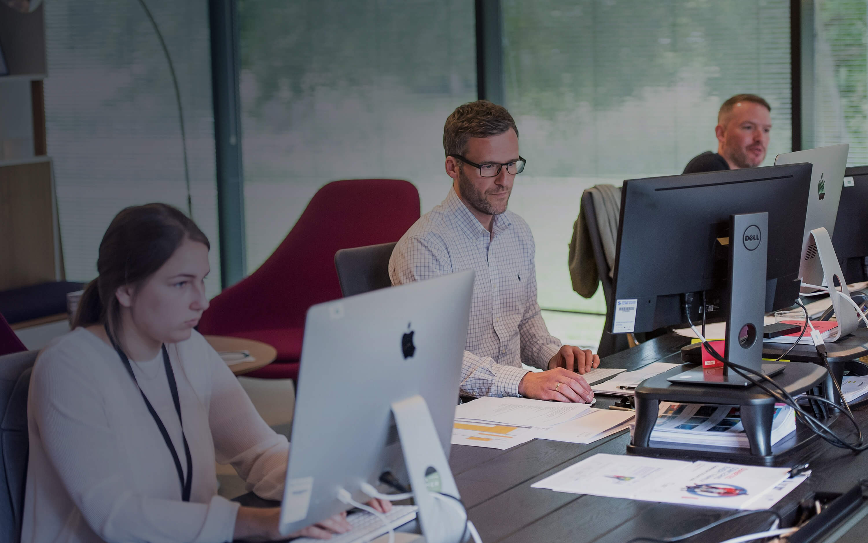 People Focused on their Work