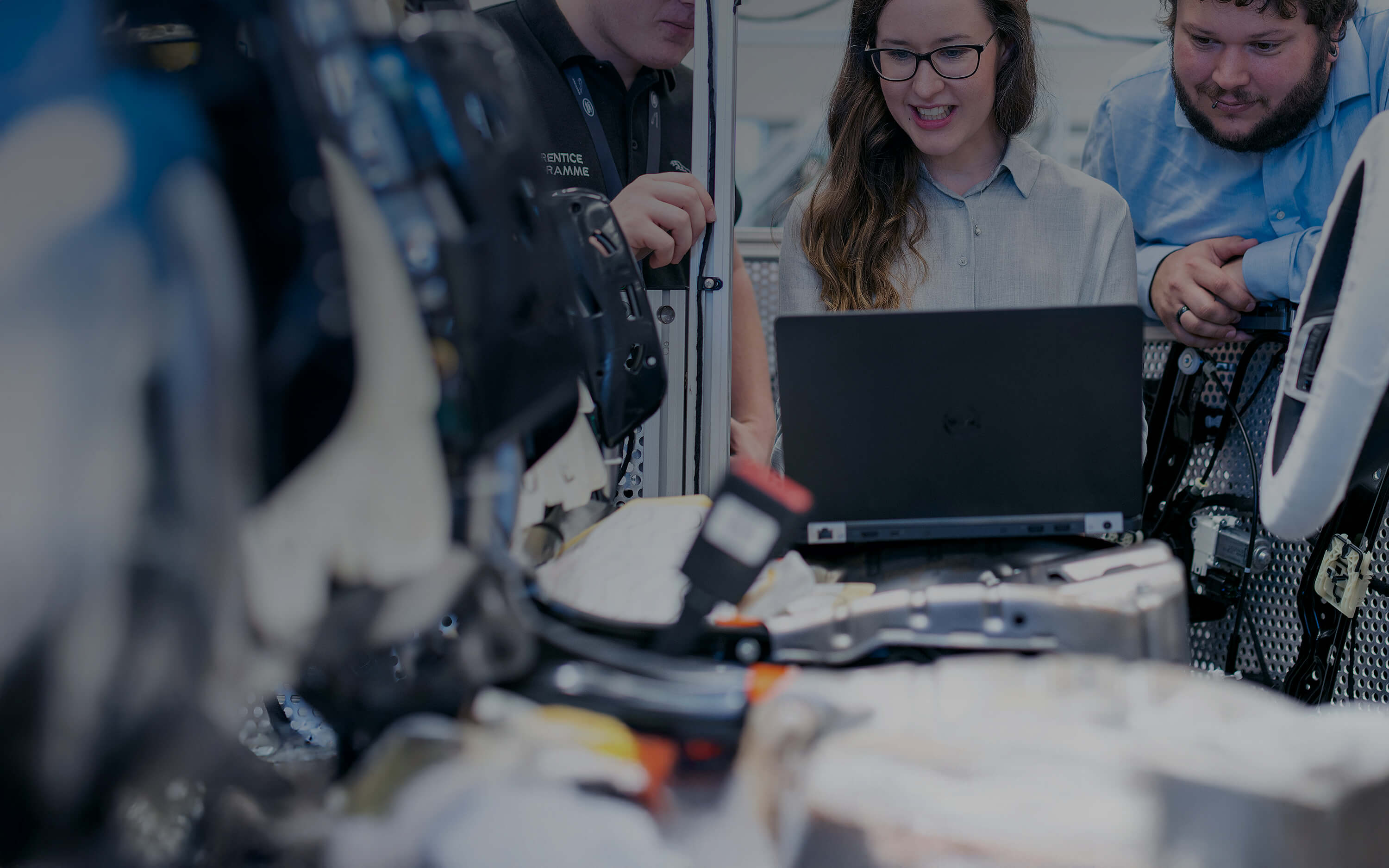 Sharing Content on a Laptop