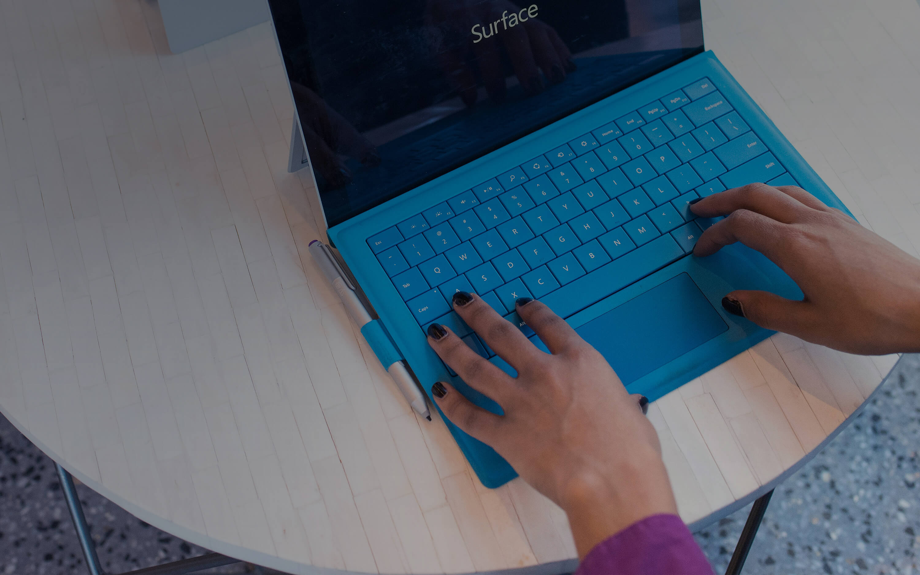 Working on a Surface Device