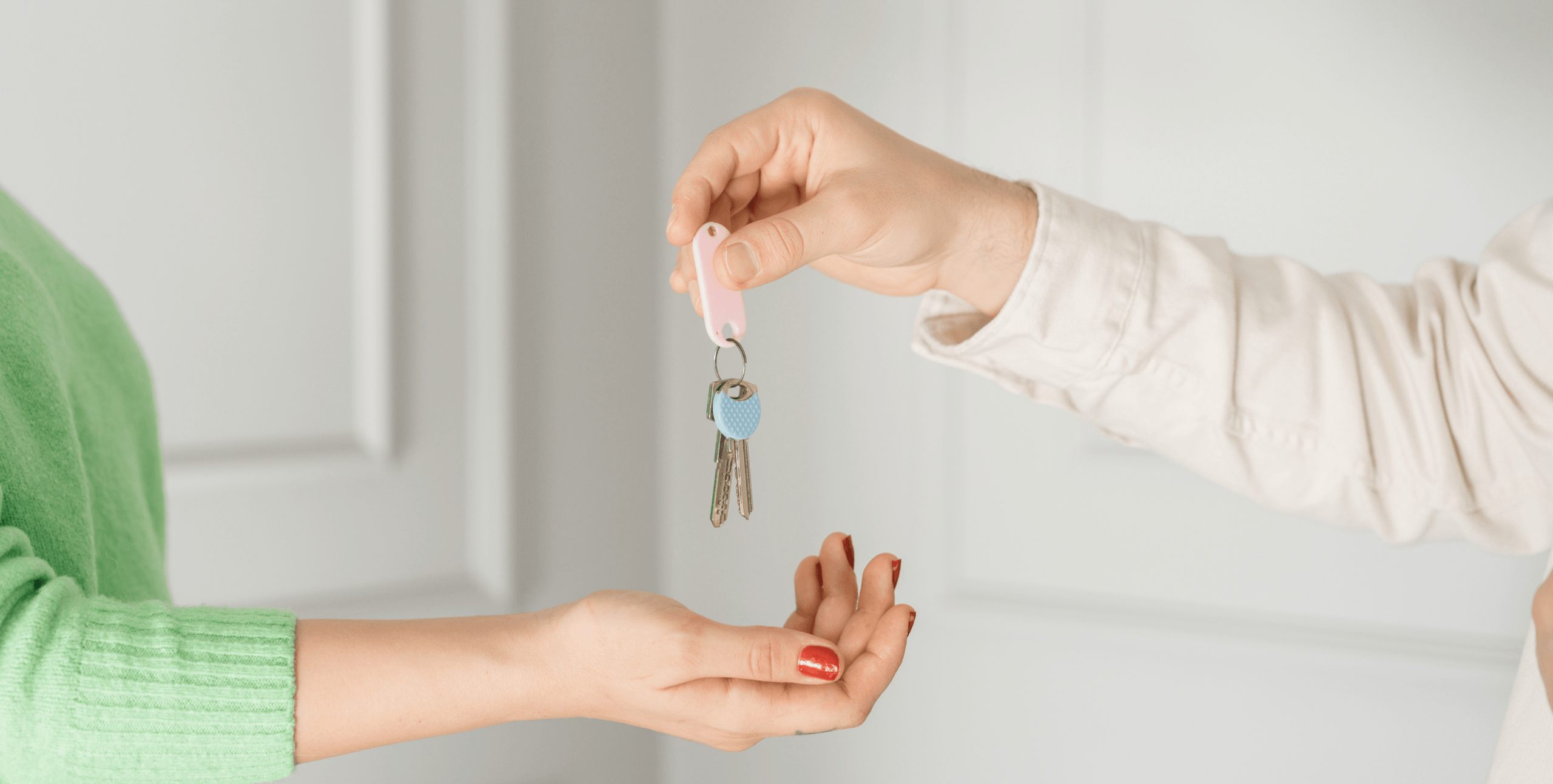 handing over keys