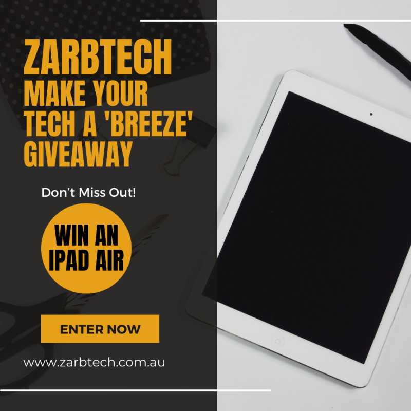 Make your Tech a Breeze iPad Giveaway